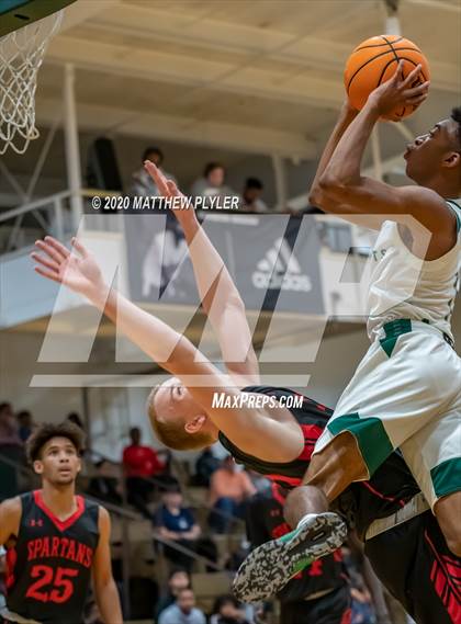Thumbnail 3 in The Burlington School vs. Greenfield (Hoopstate MLK Classic - Kinston) photogallery.