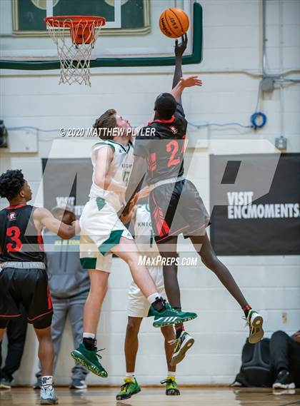 Thumbnail 3 in The Burlington School vs. Greenfield (Hoopstate MLK Classic - Kinston) photogallery.