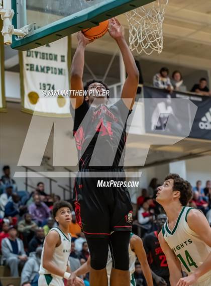 Thumbnail 2 in The Burlington School vs. Greenfield (Hoopstate MLK Classic - Kinston) photogallery.