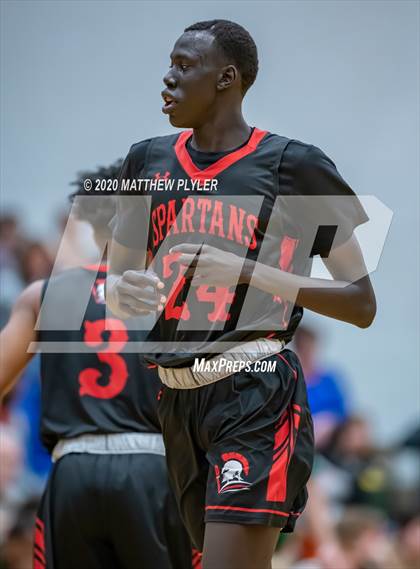 Thumbnail 2 in The Burlington School vs. Greenfield (Hoopstate MLK Classic - Kinston) photogallery.