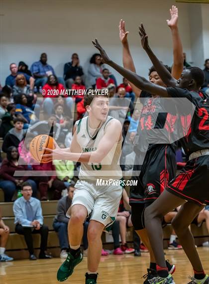 Thumbnail 2 in The Burlington School vs. Greenfield (Hoopstate MLK Classic - Kinston) photogallery.