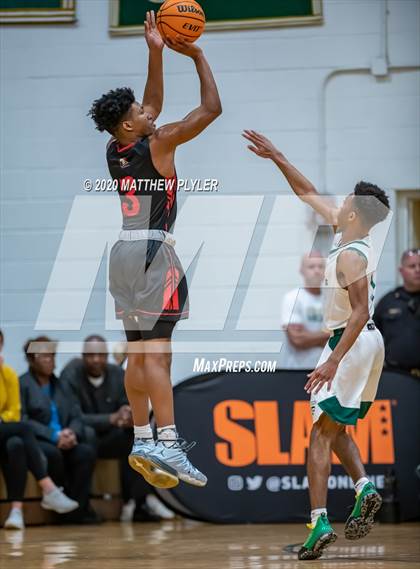 Thumbnail 2 in The Burlington School vs. Greenfield (Hoopstate MLK Classic - Kinston) photogallery.