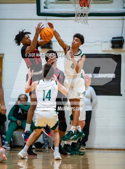 Thumbnail 1 in The Burlington School vs. Greenfield (Hoopstate MLK Classic - Kinston) photogallery.