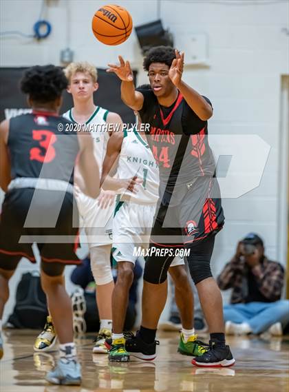 Thumbnail 2 in The Burlington School vs. Greenfield (Hoopstate MLK Classic - Kinston) photogallery.