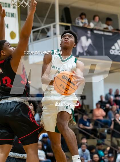 Thumbnail 1 in The Burlington School vs. Greenfield (Hoopstate MLK Classic - Kinston) photogallery.