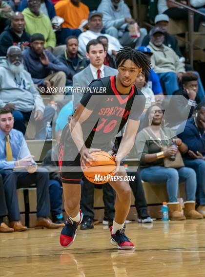 Thumbnail 3 in The Burlington School vs. Greenfield (Hoopstate MLK Classic - Kinston) photogallery.
