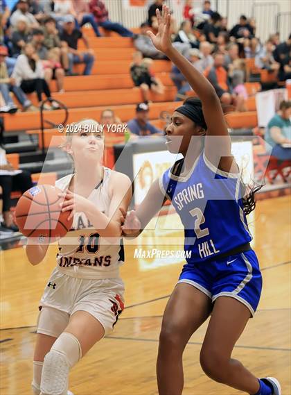 Thumbnail 2 in Grand Saline vs Spring Hill photogallery.