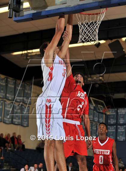 Thumbnail 1 in Whittier vs. Mater Dei photogallery.