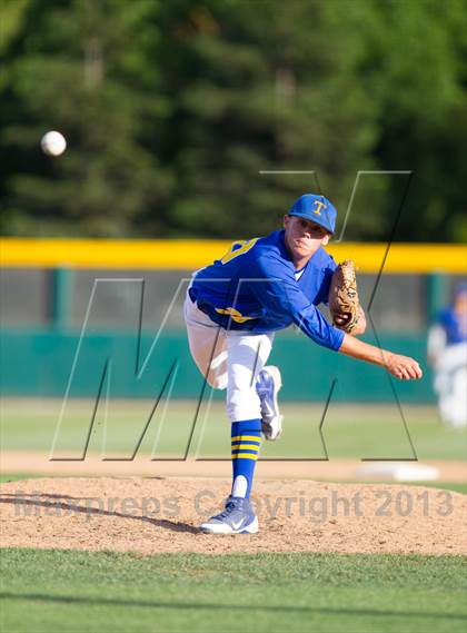Thumbnail 2 in Enochs @ Turlock (CIF SJS D1 Playoffs) photogallery.