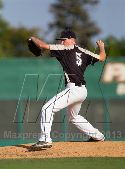 Thumbnail 1 in Enochs @ Turlock (CIF SJS D1 Playoffs) photogallery.