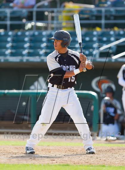 Thumbnail 1 in Enochs @ Turlock (CIF SJS D1 Playoffs) photogallery.