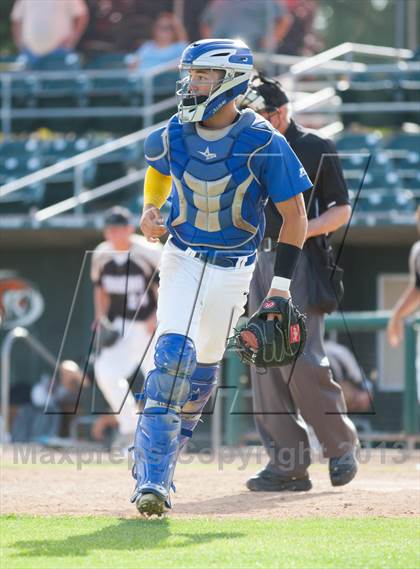 Thumbnail 3 in Enochs @ Turlock (CIF SJS D1 Playoffs) photogallery.