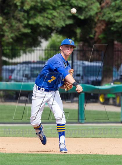 Thumbnail 2 in Enochs @ Turlock (CIF SJS D1 Playoffs) photogallery.