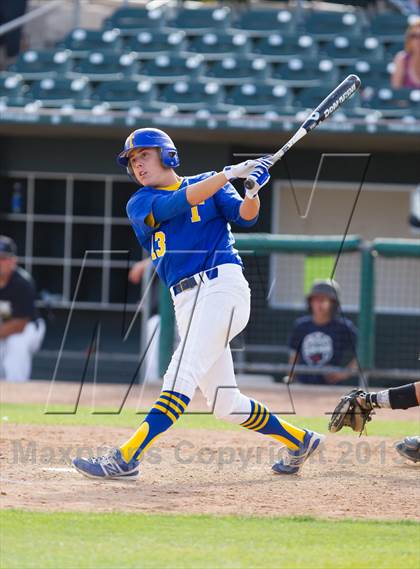 Thumbnail 2 in Enochs @ Turlock (CIF SJS D1 Playoffs) photogallery.