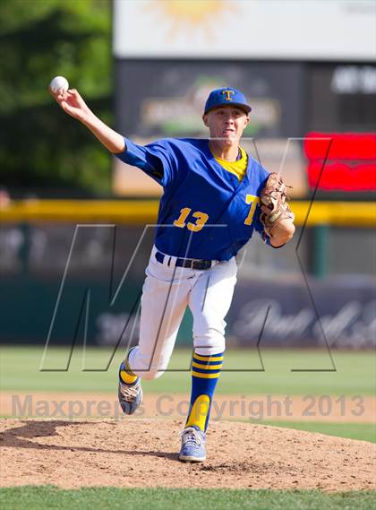 Thumbnail 2 in Enochs @ Turlock (CIF SJS D1 Playoffs) photogallery.