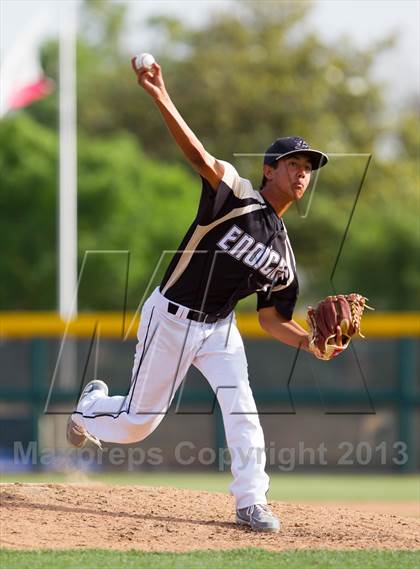 Thumbnail 1 in Enochs @ Turlock (CIF SJS D1 Playoffs) photogallery.