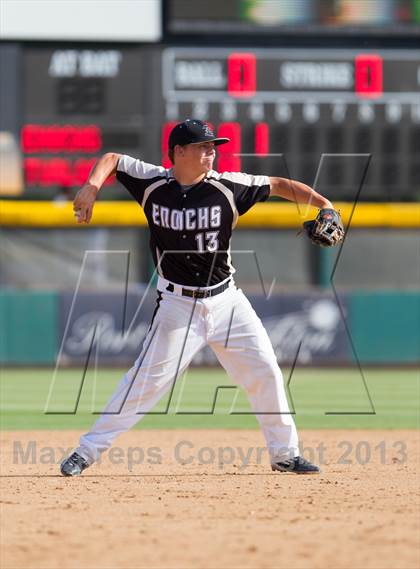 Thumbnail 2 in Enochs @ Turlock (CIF SJS D1 Playoffs) photogallery.