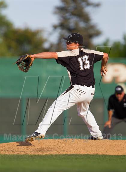 Thumbnail 1 in Enochs @ Turlock (CIF SJS D1 Playoffs) photogallery.
