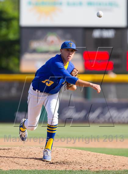 Thumbnail 3 in Enochs @ Turlock (CIF SJS D1 Playoffs) photogallery.
