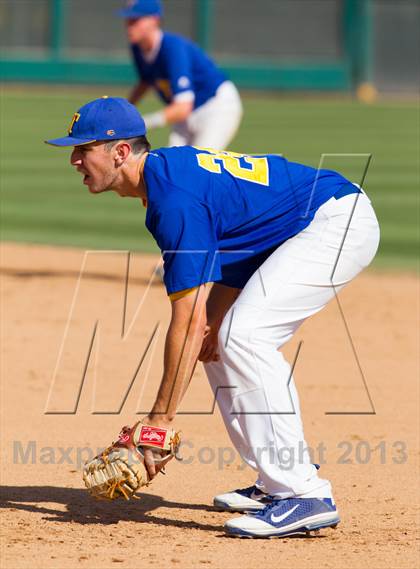 Thumbnail 1 in Enochs @ Turlock (CIF SJS D1 Playoffs) photogallery.