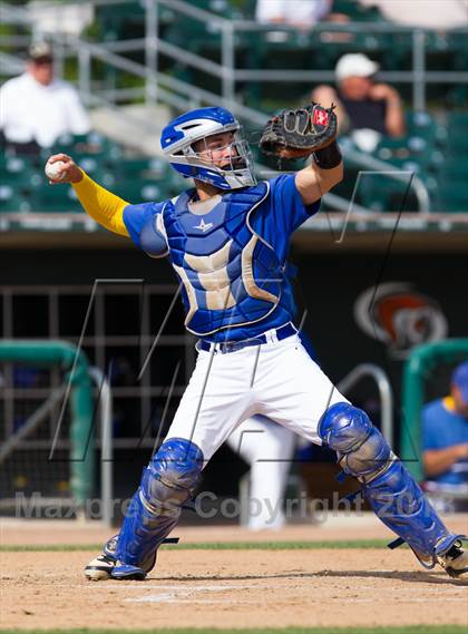 Thumbnail 2 in Enochs @ Turlock (CIF SJS D1 Playoffs) photogallery.
