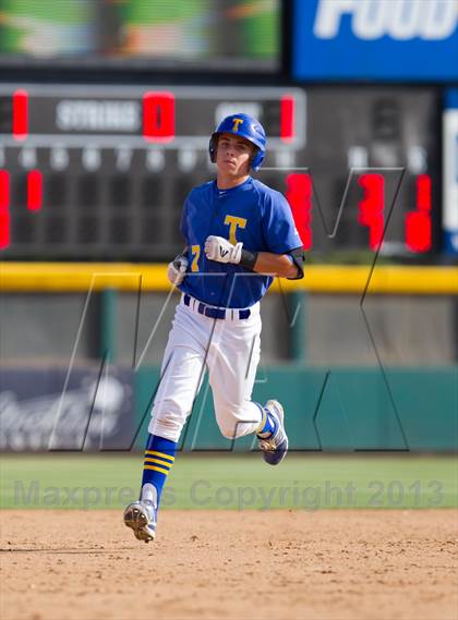 Thumbnail 1 in Enochs @ Turlock (CIF SJS D1 Playoffs) photogallery.