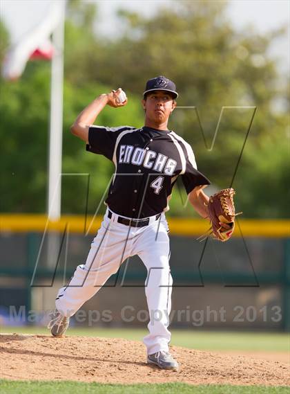 Thumbnail 3 in Enochs @ Turlock (CIF SJS D1 Playoffs) photogallery.