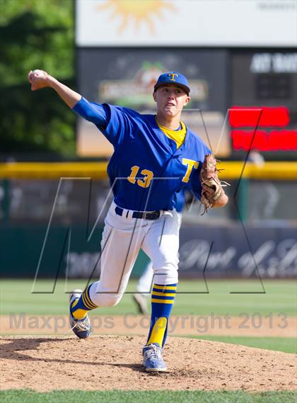 Thumbnail 3 in Enochs @ Turlock (CIF SJS D1 Playoffs) photogallery.