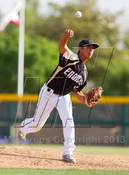 Thumbnail 1 in Enochs @ Turlock (CIF SJS D1 Playoffs) photogallery.