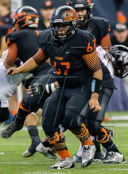 Thumbnail 2 in Waskom vs. Refugio (UIL 2A D2 Semifinal) photogallery.