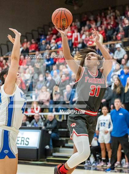 Thumbnail 2 in Fishers vs. Hamilton Southeastern (IHSAA 4A Sectional 6 Championship) photogallery.