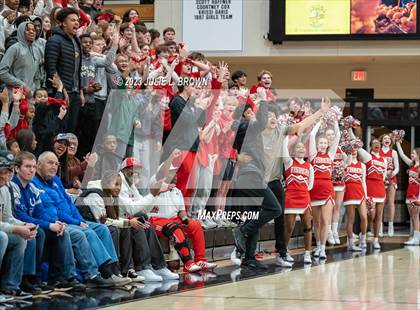 Thumbnail 3 in Fishers vs. Hamilton Southeastern (IHSAA 4A Sectional 6 Championship) photogallery.
