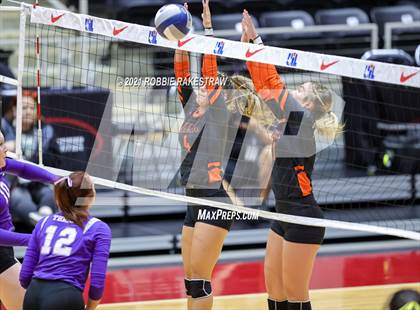 Thumbnail 2 in Wink vs. Thrall (UIL Volleyball 2A Semifinals) photogallery.