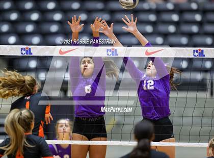 Thumbnail 3 in Wink vs. Thrall (UIL Volleyball 2A Semifinals) photogallery.
