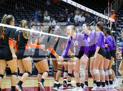 Thumbnail 2 in Wink vs. Thrall (UIL Volleyball 2A Semifinals) photogallery.