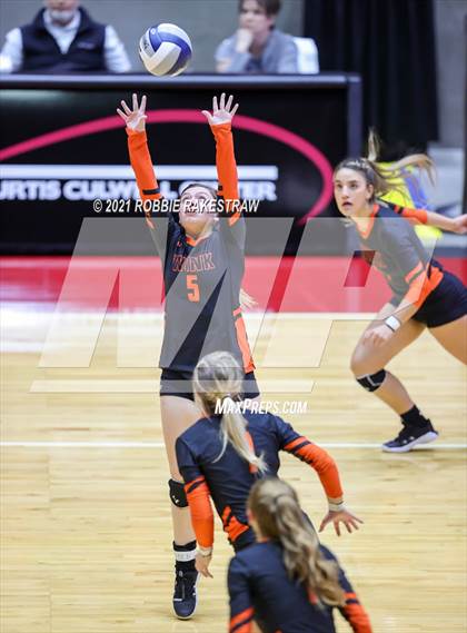 Thumbnail 1 in Wink vs. Thrall (UIL Volleyball 2A Semifinals) photogallery.
