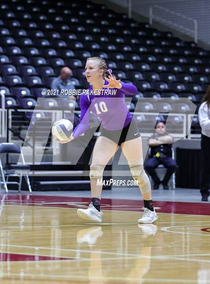 Thumbnail 1 in Wink vs. Thrall (UIL Volleyball 2A Semifinals) photogallery.