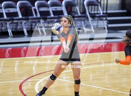 Thumbnail 3 in Wink vs. Thrall (UIL Volleyball 2A Semifinals) photogallery.