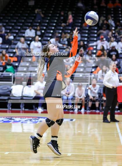 Thumbnail 1 in Wink vs. Thrall (UIL Volleyball 2A Semifinals) photogallery.