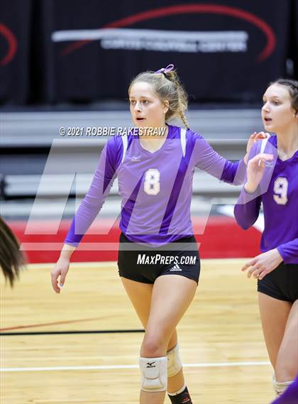 Thumbnail 1 in Wink vs. Thrall (UIL Volleyball 2A Semifinals) photogallery.