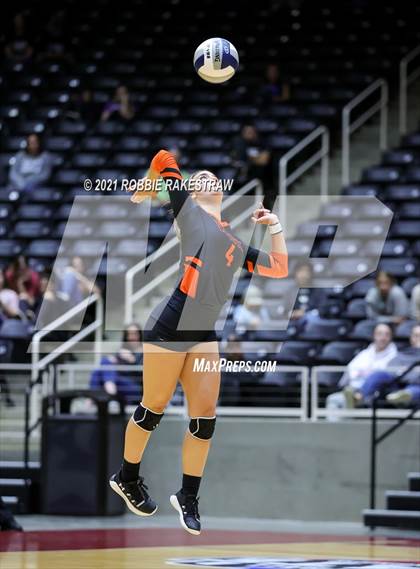 Thumbnail 2 in Wink vs. Thrall (UIL Volleyball 2A Semifinals) photogallery.