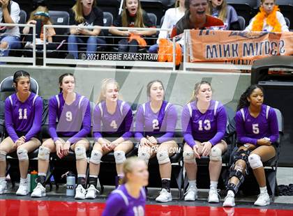 Thumbnail 3 in Wink vs. Thrall (UIL Volleyball 2A Semifinals) photogallery.