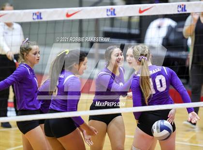 Thumbnail 3 in Wink vs. Thrall (UIL Volleyball 2A Semifinals) photogallery.