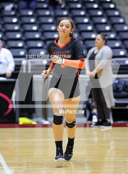 Thumbnail 1 in Wink vs. Thrall (UIL Volleyball 2A Semifinals) photogallery.