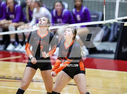 Thumbnail 2 in Wink vs. Thrall (UIL Volleyball 2A Semifinals) photogallery.