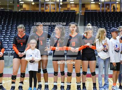 Thumbnail 2 in Wink vs. Thrall (UIL Volleyball 2A Semifinals) photogallery.