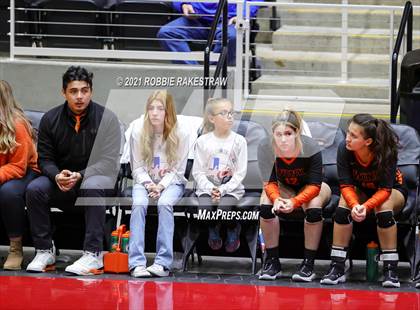 Thumbnail 1 in Wink vs. Thrall (UIL Volleyball 2A Semifinals) photogallery.
