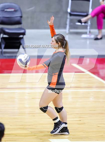 Thumbnail 1 in Wink vs. Thrall (UIL Volleyball 2A Semifinals) photogallery.