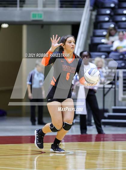 Thumbnail 2 in Wink vs. Thrall (UIL Volleyball 2A Semifinals) photogallery.
