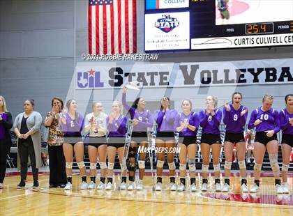 Thumbnail 2 in Wink vs. Thrall (UIL Volleyball 2A Semifinals) photogallery.